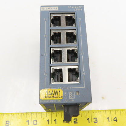 Siemens 6GK5 008-0BA00-1AB2 Scalance 8 Port Ethernet Switch
