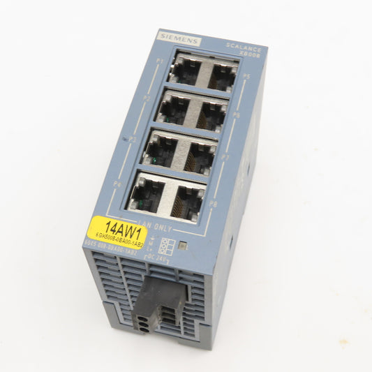 Siemens 6GK5 008-0BA00-1AB2 Scalance 8 Port Ethernet Switch