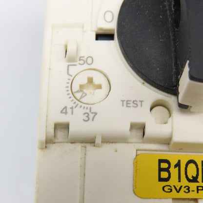 Schneider GV3P 50 Manual Motor Starter 37-50A Overload Trip 600V 40Hp