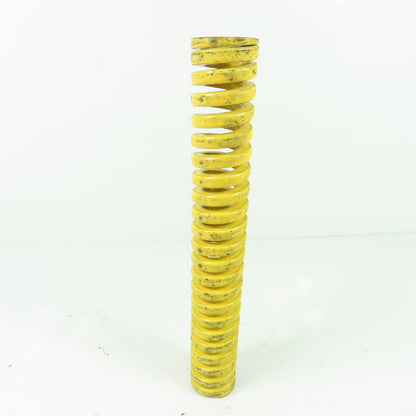1-1/2" OD x 3/4" ID Flat Wire Compression Yellow Die Spring 10" OAL