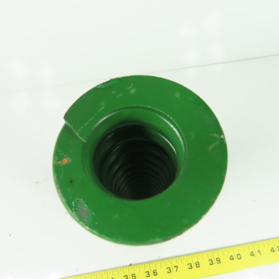 2" OD x 1" ID Flat Wire Compression Green Die Spring 10" OAL