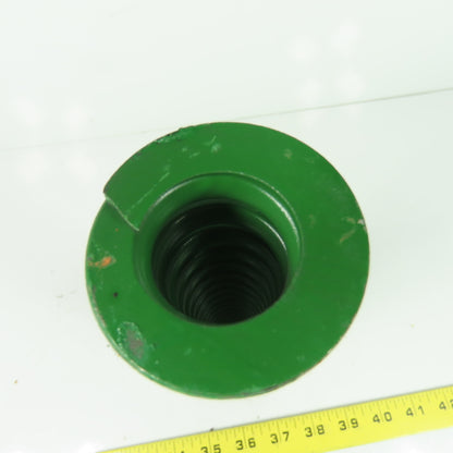 2" OD x 1" ID Flat Wire Compression Green Die Spring 10" OAL