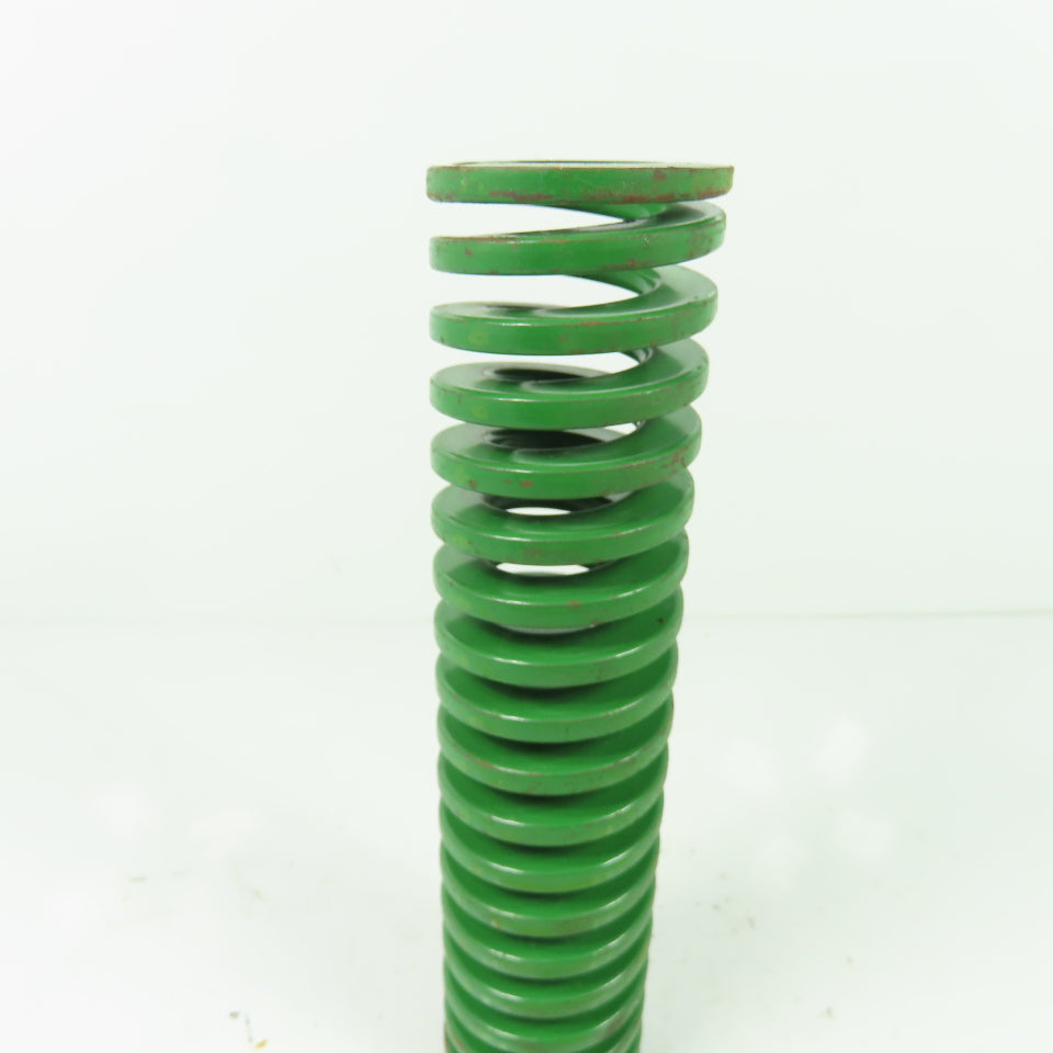 2" OD x 1" ID Flat Wire Compression Green Die Spring 8" OAL