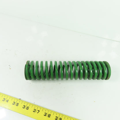 2" OD x 1" ID Flat Wire Compression Green Die Spring 8" OAL