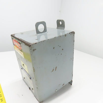 Square D 11551-12645-001 3KVA Transformer 240/480V Pri 120/240V Sec 1Ph Tested