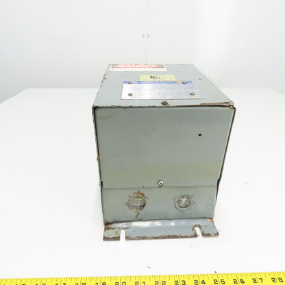Square D 11551-12645-001 3KVA Transformer 240/480V Pri 120/240V Sec 1Ph Tested
