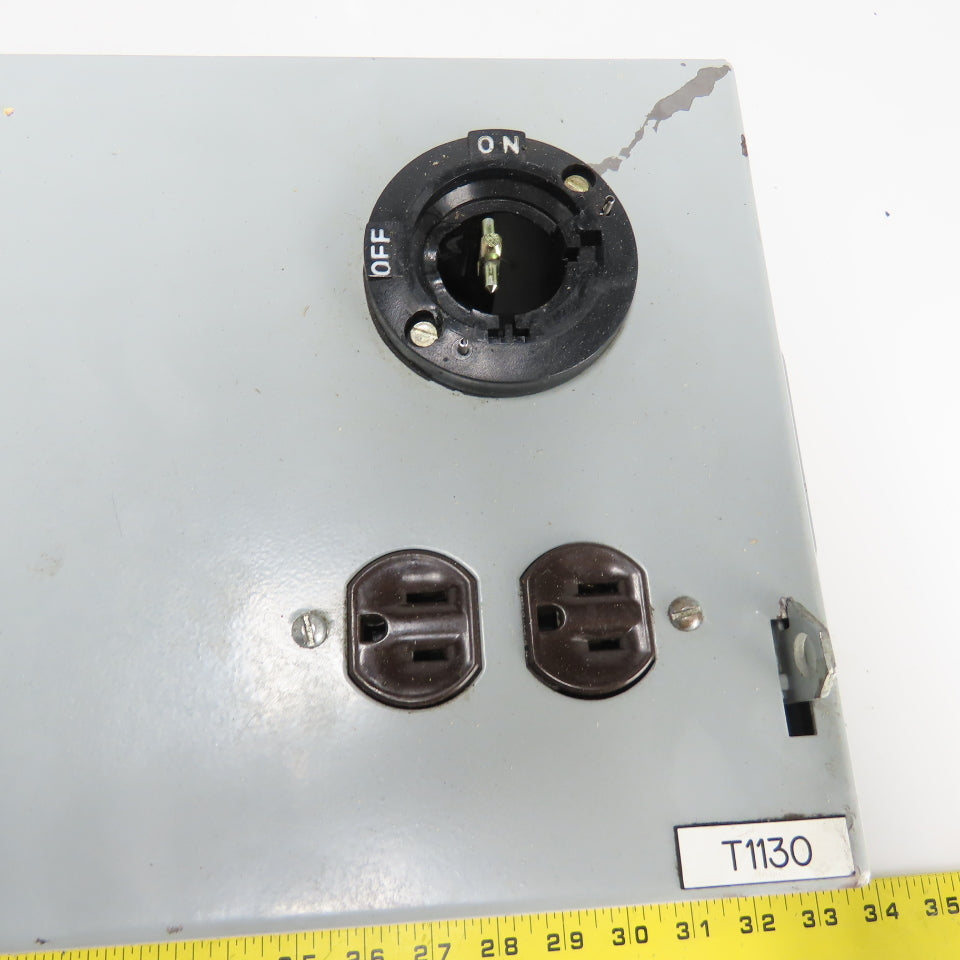 Marcie LD2000-PE 2000VA Stepdown Transformer Disconnect 460V Pri 115V Sec