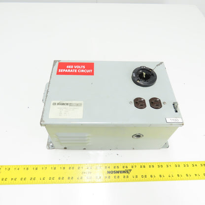 Marcie LD2000-PE 2000VA Stepdown Transformer Disconnect 460V Pri 115V Sec