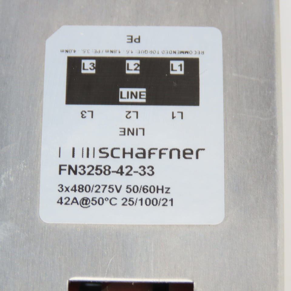 Schaffner FN3258-42-33 3x275V Power Line Filter