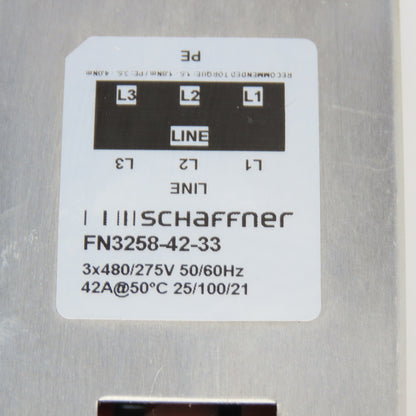 Schaffner FN3258-42-33 3x275V Power Line Filter