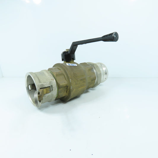 Conbraco Brass Ball Valve 3" DN80 W/ Camlock Fittings