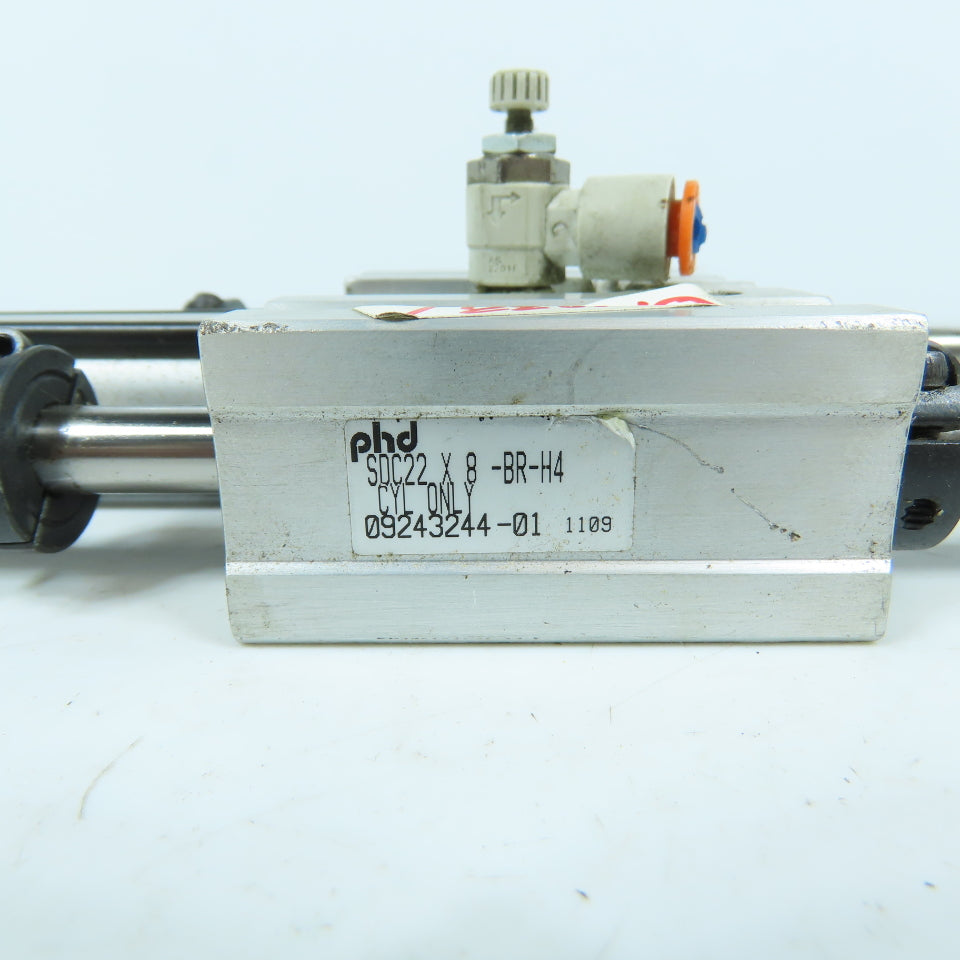PHD SDC22 X 8-BR-H4 Pneumatic Slide Cylinder 8" Stroke Dual Rod