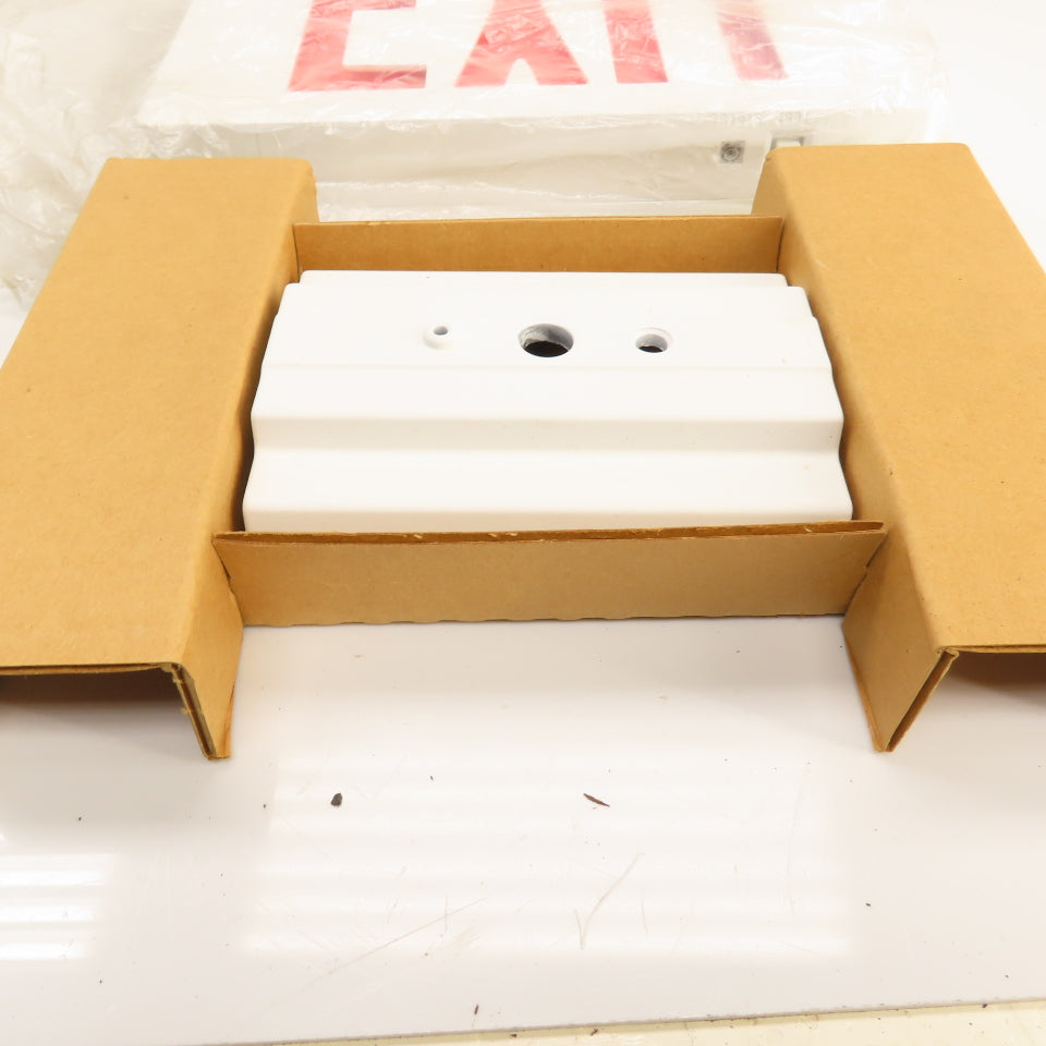 Lithonia LESW2R120/277ELN LED Emergency Exit Sign Die-Cast Aluminum 120/277V