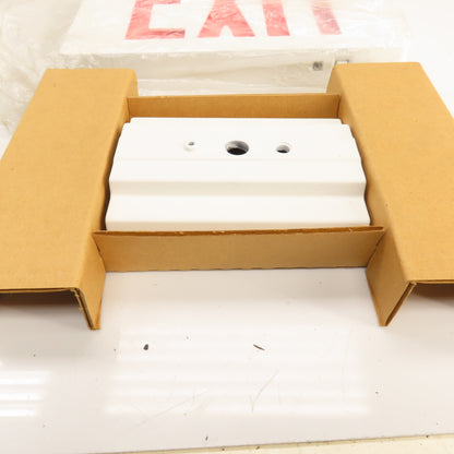 Lithonia LESW2R120/277ELN LED Emergency Exit Sign Die-Cast Aluminum 120/277V