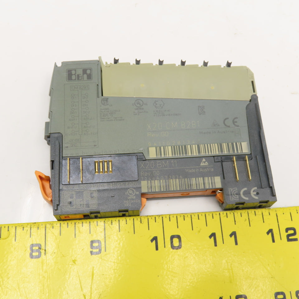 B&R X20CM8281 Universal Mixed Module Digital Analog AI AO