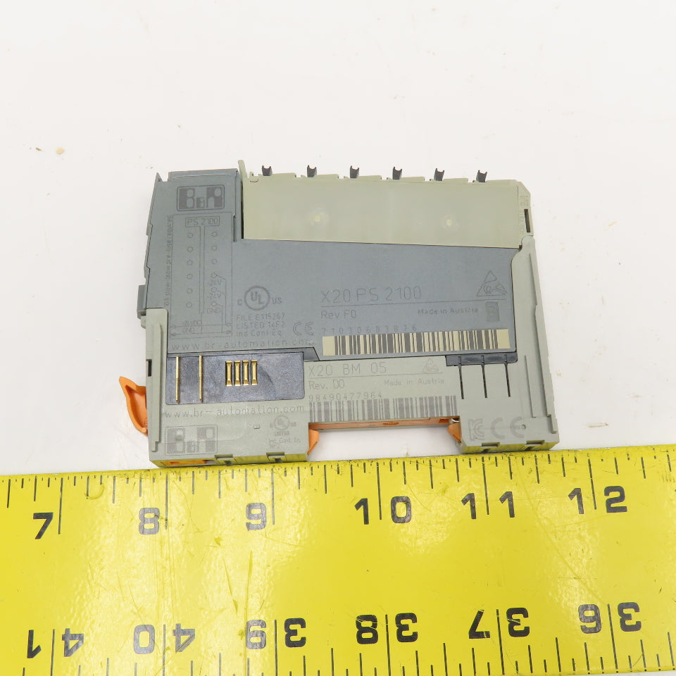 B&R X20 PS2100 24VDC Supply Module For Internal I/O Supply
