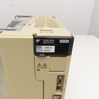 Yaskawa SGVD-120DE1A002000 400V Servopack 380-480V Input 0-480V 0-300Hz