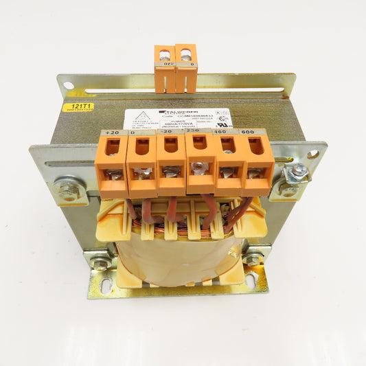 Italweber OCM0500600633 0-600V Primary 0/220V Sec. 600VA 1Ph Transformer