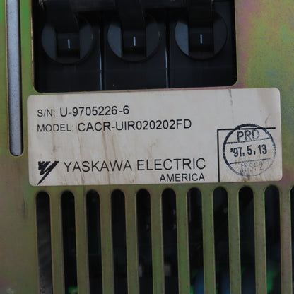 Yaskawa P00 D00 CACR-UIR020202FD Servopack Servo Drive Multi-Axis