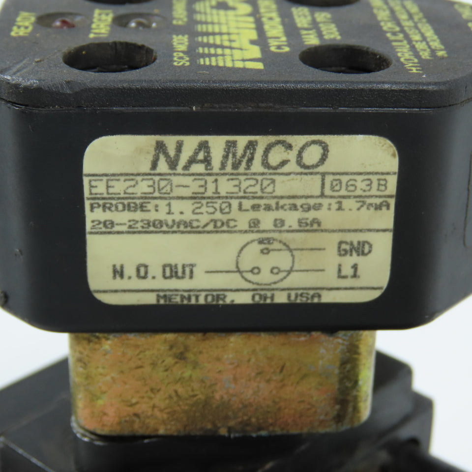 Parker CBB2AUS14AC Pneumatic Cylinder 2" Bore 2" Stroke 250 PSI W/ NAMCO Sensor