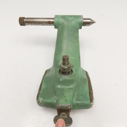 5" Key To Dead Center Offset Grinding Bench Center Tailstock 1/2" Key