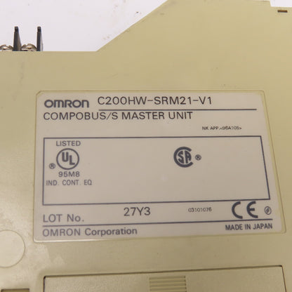 Omron C200HW-SRM21-V1 COMPOBUS Master Unit