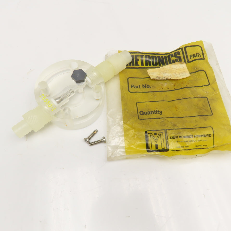 LMI Metronics 26476 Metering Pump Head Assembly 25550-1