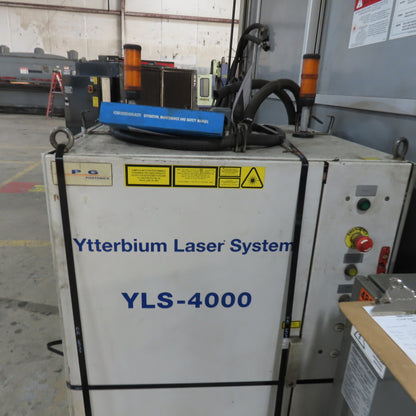 Cincinnati CL-940 CNC Fiber Laser Cutter 6' x 12' Table 460V 3Ph 4000Watt 2012