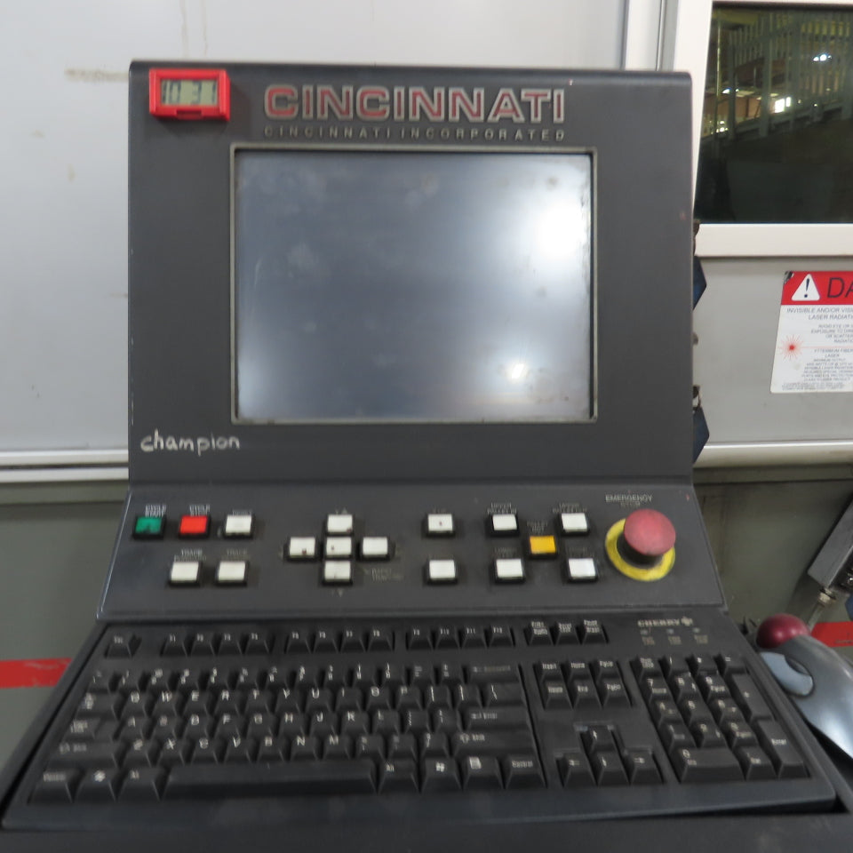 Cincinnati CL-940 CNC Fiber Laser Cutter 6' x 12' Table 460V 3Ph 4000Watt 2012