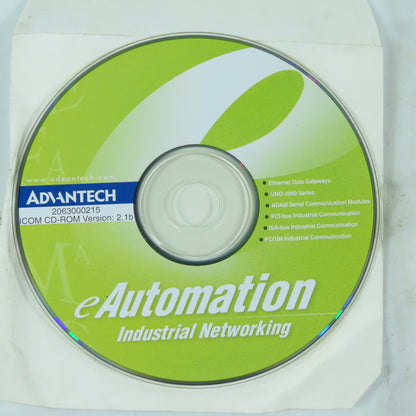 Advantech 2063000215 ICOM CD-ROM V2.1b Industrial Networking Kit