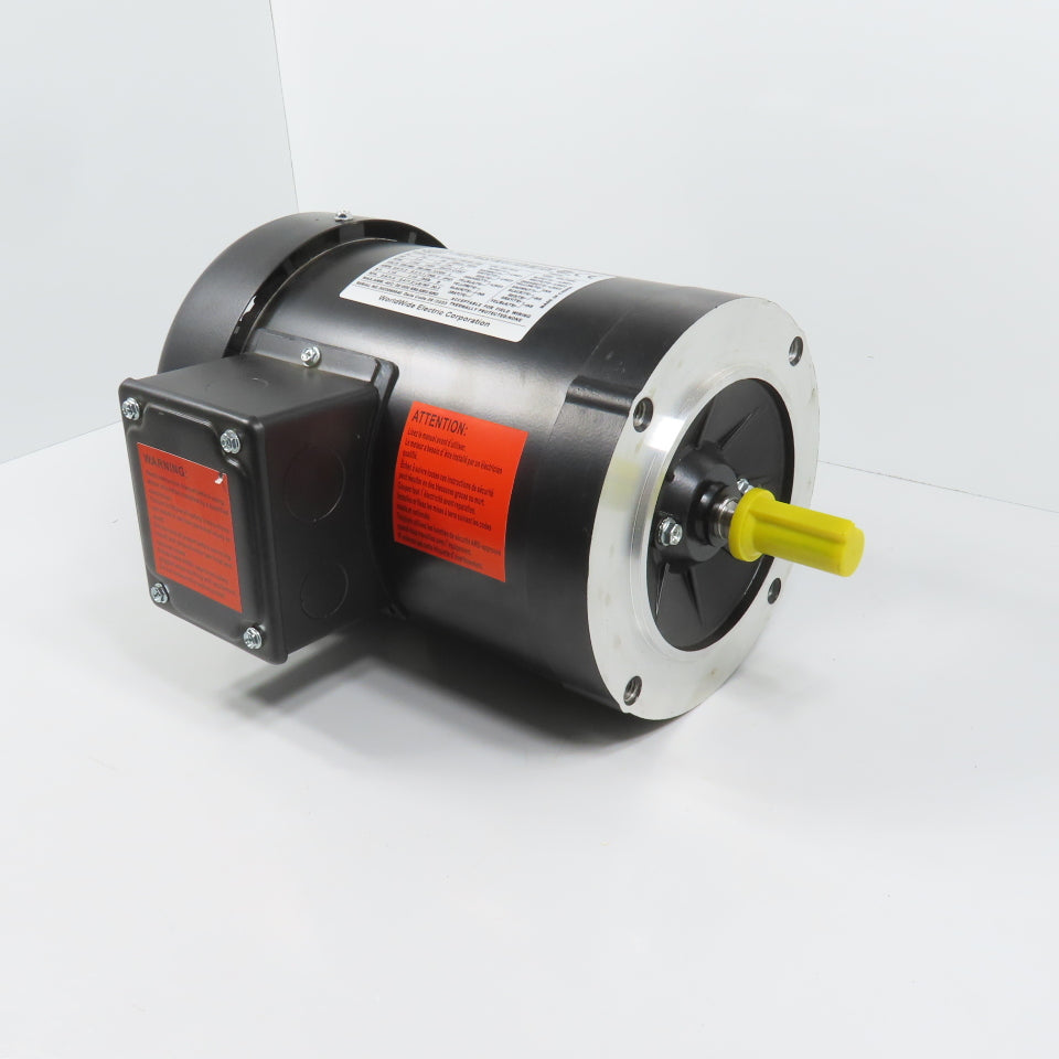 Worldwide NAT34-18-56CRD 3/4HP AC Electric Motor 230/460V 3PH 1725RPM 56C Fr NEW