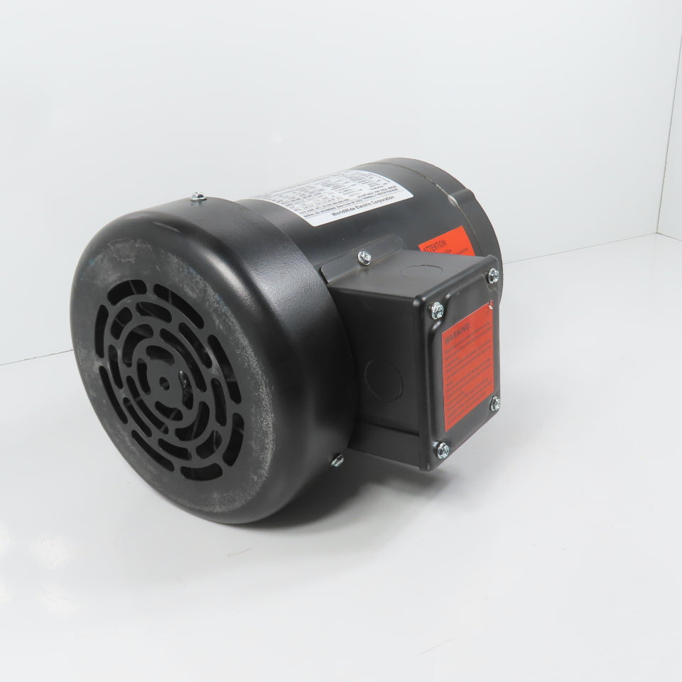 Worldwide NAT34-18-56CRD 3/4HP AC Electric Motor 230/460V 3PH 1725RPM 56C Fr NEW