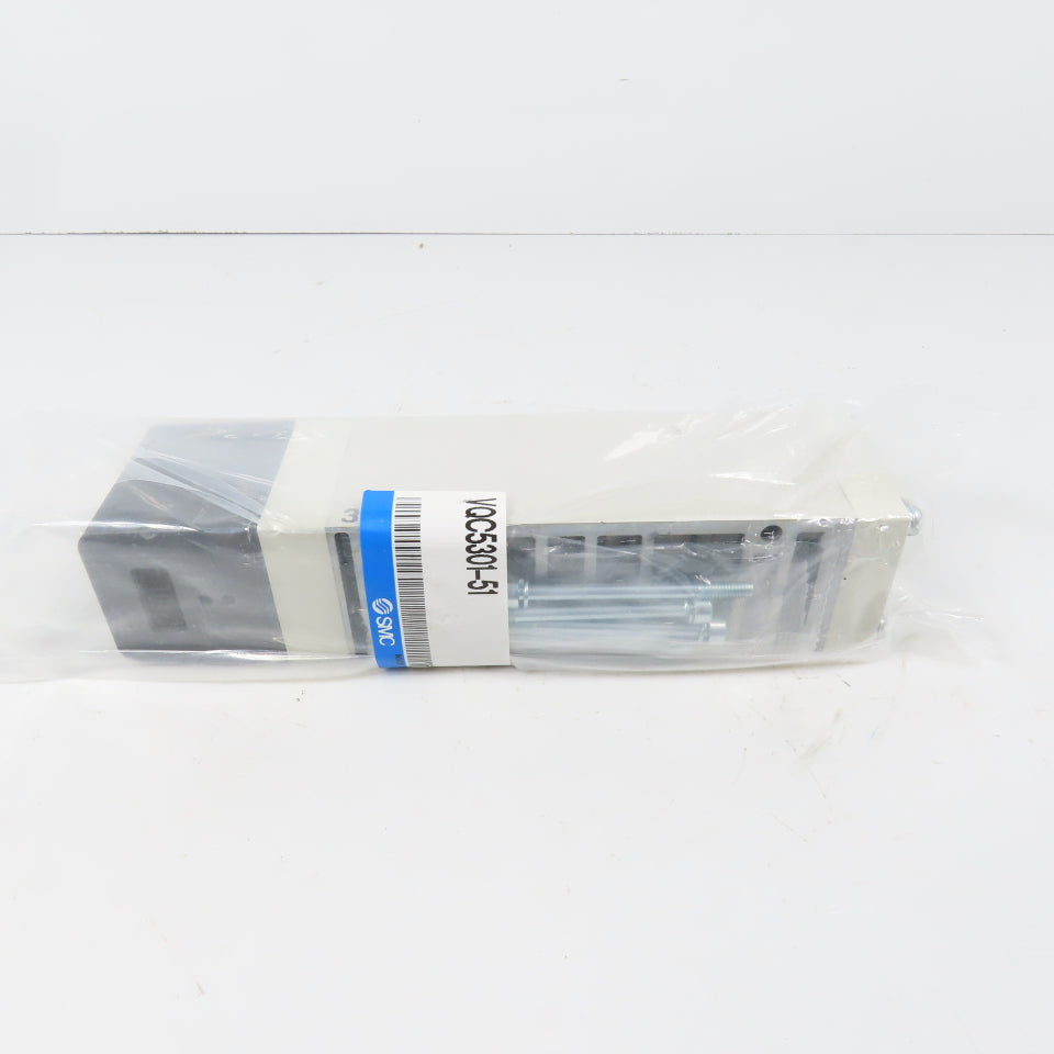 SMC VQC5301-51 5-Port 3-Position Solenoid-Operated Air Control Valve