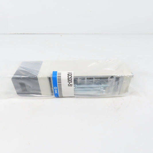 SMC VQC5301-51 5-Port 3-Position Solenoid-Operated Air Control Valve