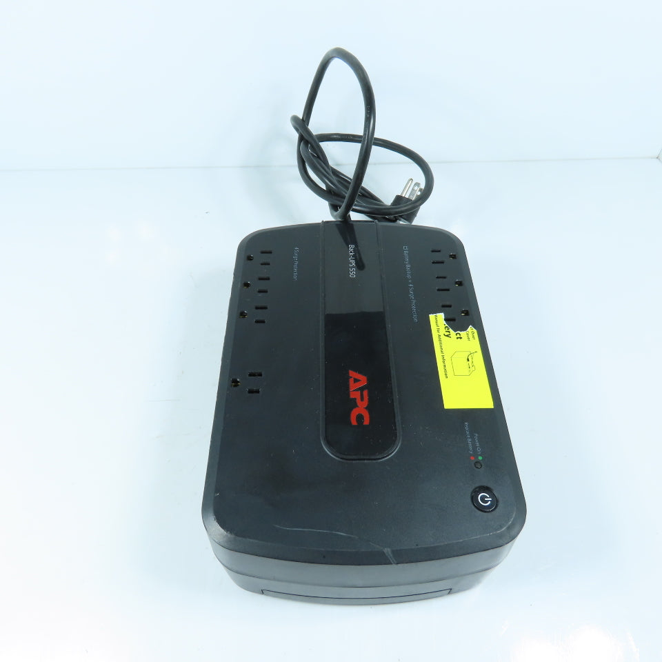 APC BE550G Battery Backup UPS 550VA 330W