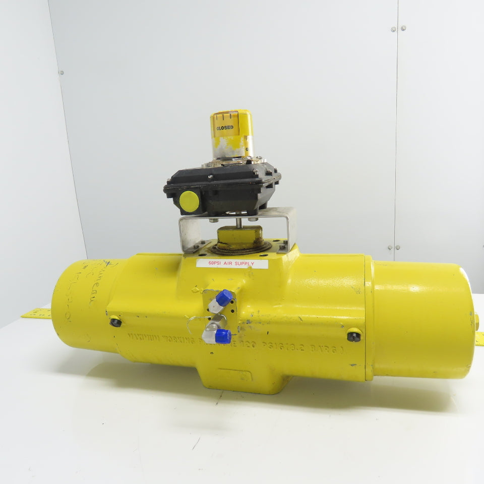 Hytork 1125 Pneumatic Air Actuator 120PSI (8.2Bar) W/ 1040N Display Monitor