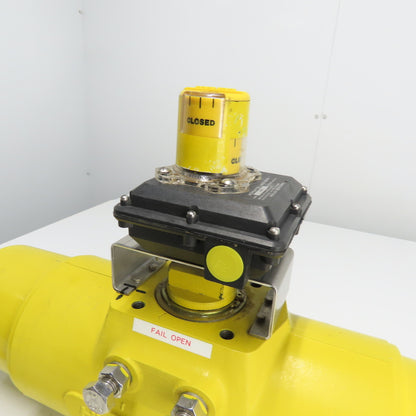 Hytork 1125 Pneumatic Air Actuator 120PSI (8.2Bar) W/ 1040N Display Monitor