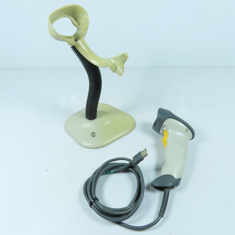 Symbol LS2208-SR20001R-KR Barcode Scanner w/ Stand & USB Cable