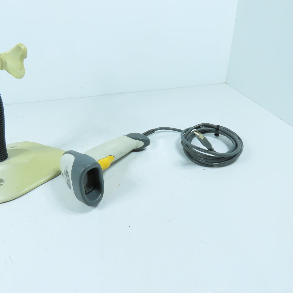 Symbol LS2208-SR20001R-KR Barcode Scanner w/ Stand & USB Cable