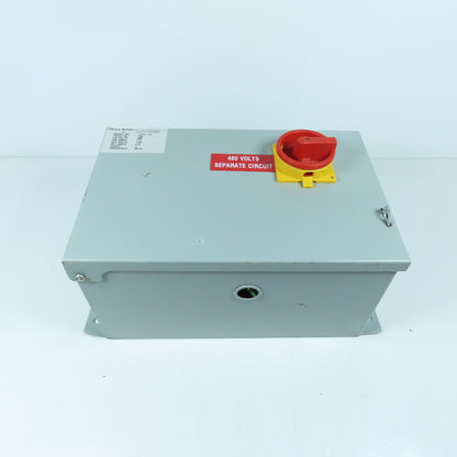 Daykin LTFS-13 750VA Transformer 480V to 120V w/ Disconnect