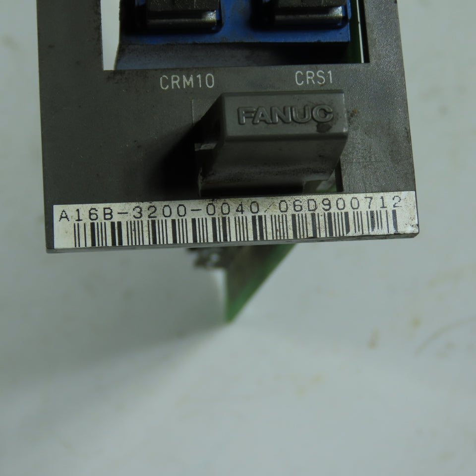Fanuc A16B-3200-0040 CNC Control Board W/A20B-2902-007
