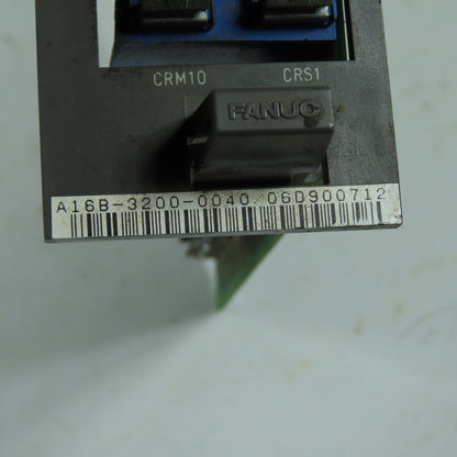 Fanuc A16B-3200-0040 CNC Control Board W/A20B-2902-007