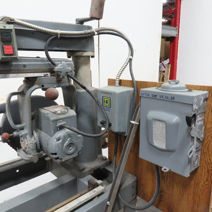 Delta Rockwell 30-C 2HP 10" Radial Arm Saw 3Ph 220/440V 3450RPM Tested