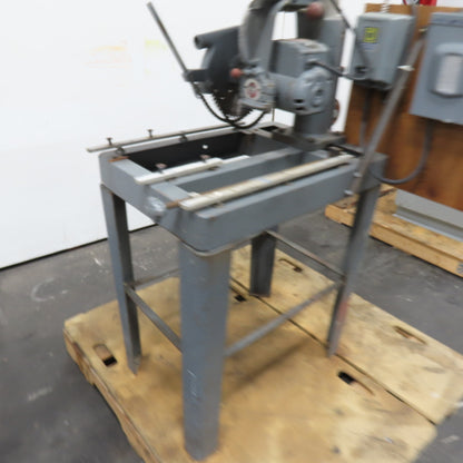Delta Rockwell 30-C 2HP 10" Radial Arm Saw 3Ph 220/440V 3450RPM Tested