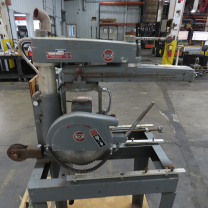 Delta Rockwell 30-C 2HP 10" Radial Arm Saw 3Ph 220/440V 3450RPM Tested