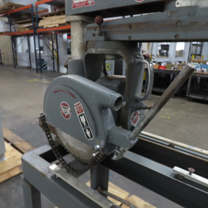 Delta Rockwell 30-C 2HP 10" Radial Arm Saw 3Ph 220/440V 3450RPM Tested