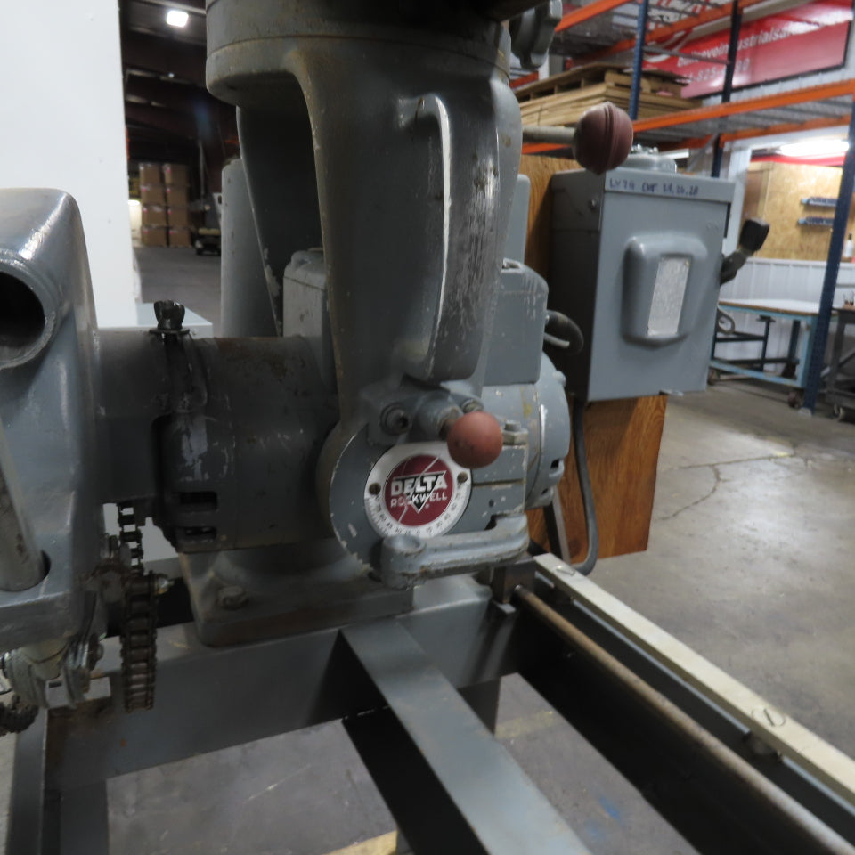 Delta Rockwell 30-C 2HP 10" Radial Arm Saw 3Ph 220/440V 3450RPM Tested