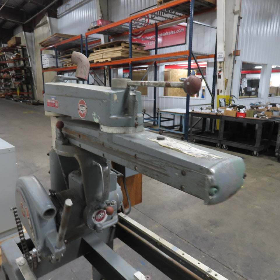Delta Rockwell 30-C 2HP 10" Radial Arm Saw 3Ph 220/440V 3450RPM Tested