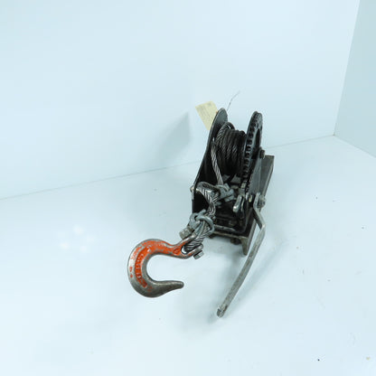 Shelby 5405 Manual Cable Winch 1400 lbs Capacity 10' 5" Long