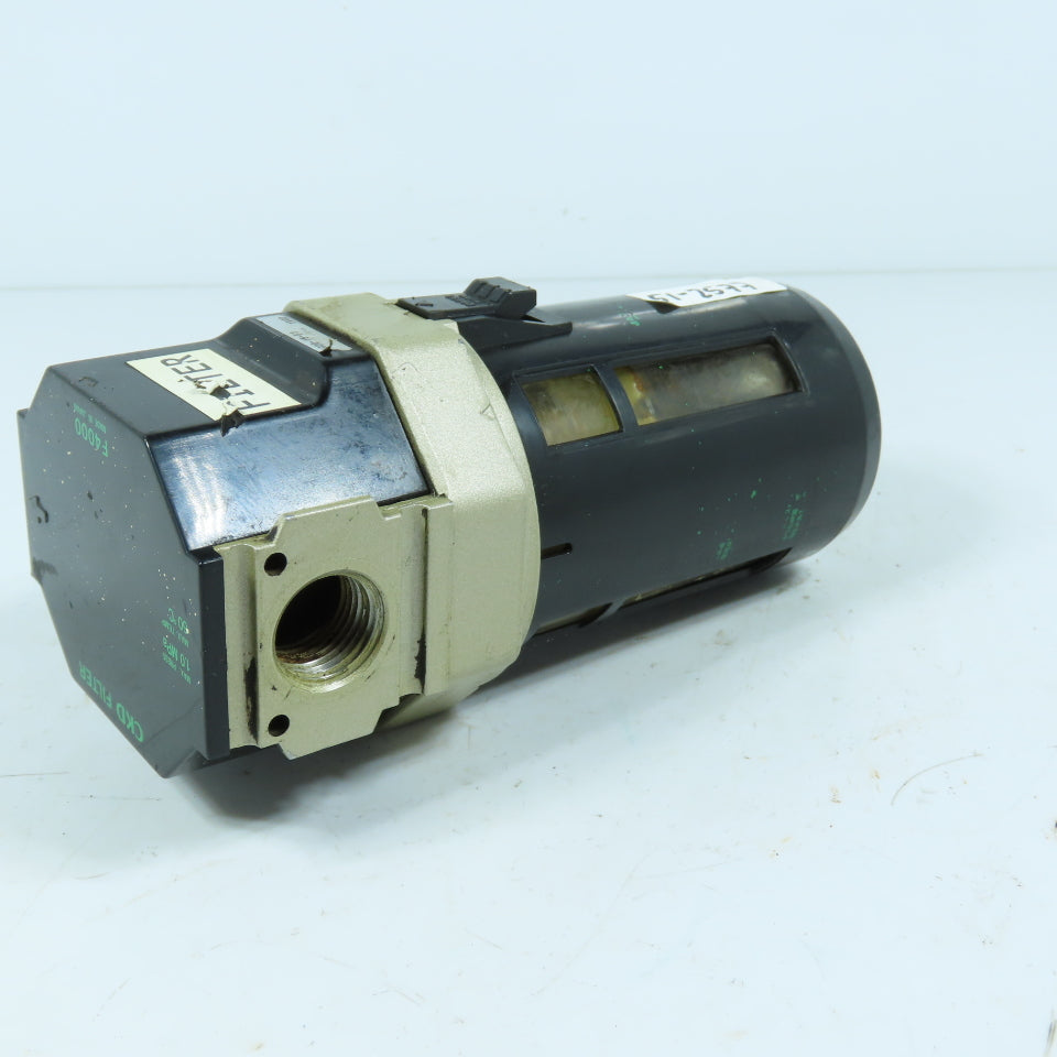 CKD F4000-15-F1 F4000 Air Filter 1.0 MPa Max Pressure 1/2"